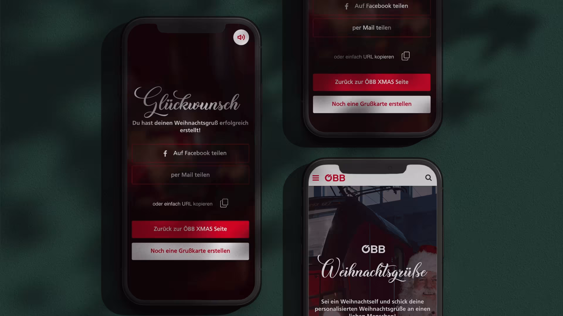 X-Mas campaign for ÖBB