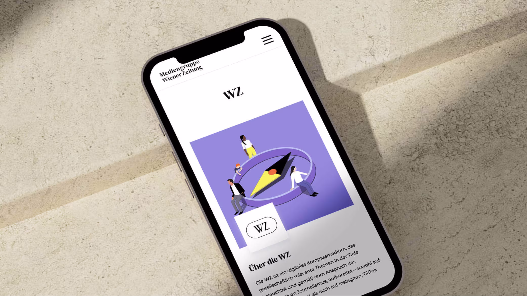 Wiener Zeitung Mediengruppe Website