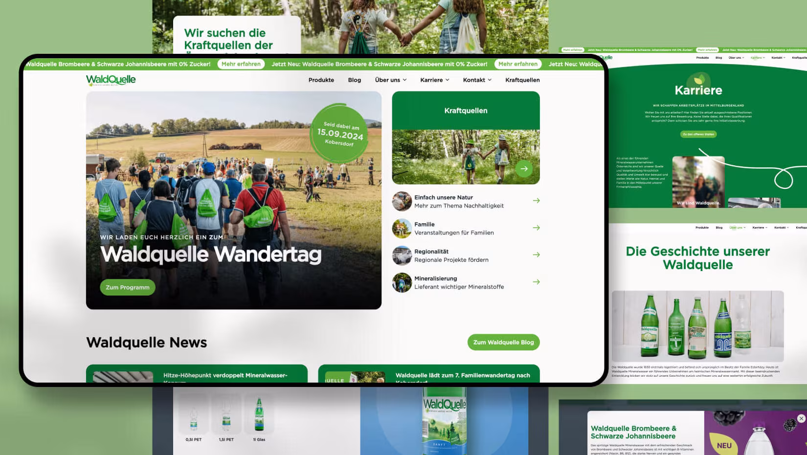 Relaunch for Waldquelle